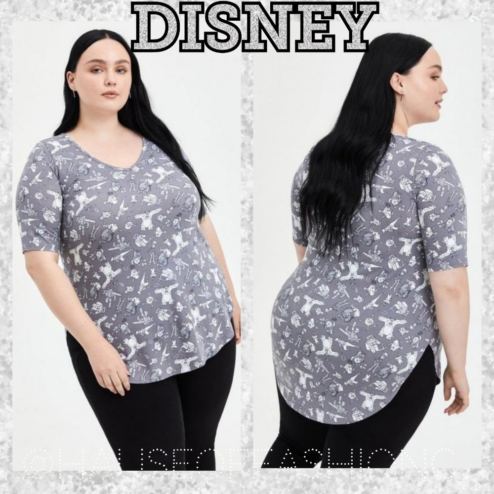 TORRID DISNEY Pixar Favorite Characters Tunic! NWT!